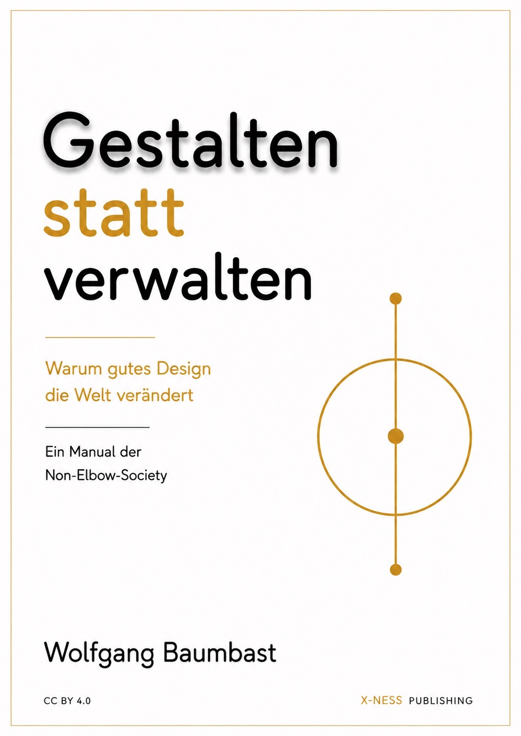Cover: Gestalten statt verwalten